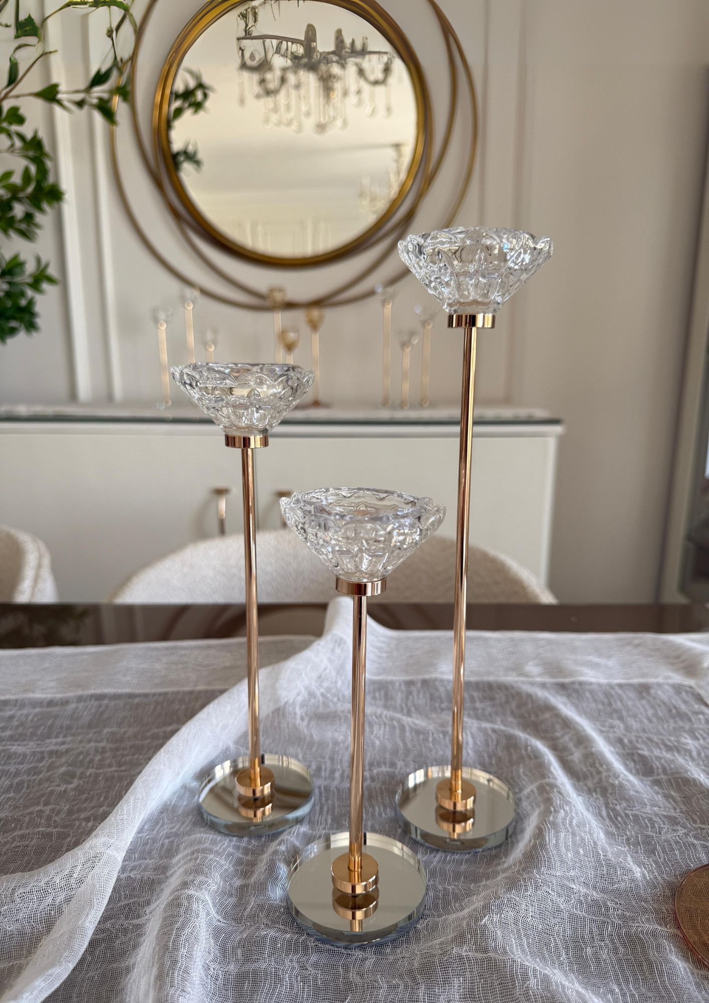 3-Piece Candle Holder Set