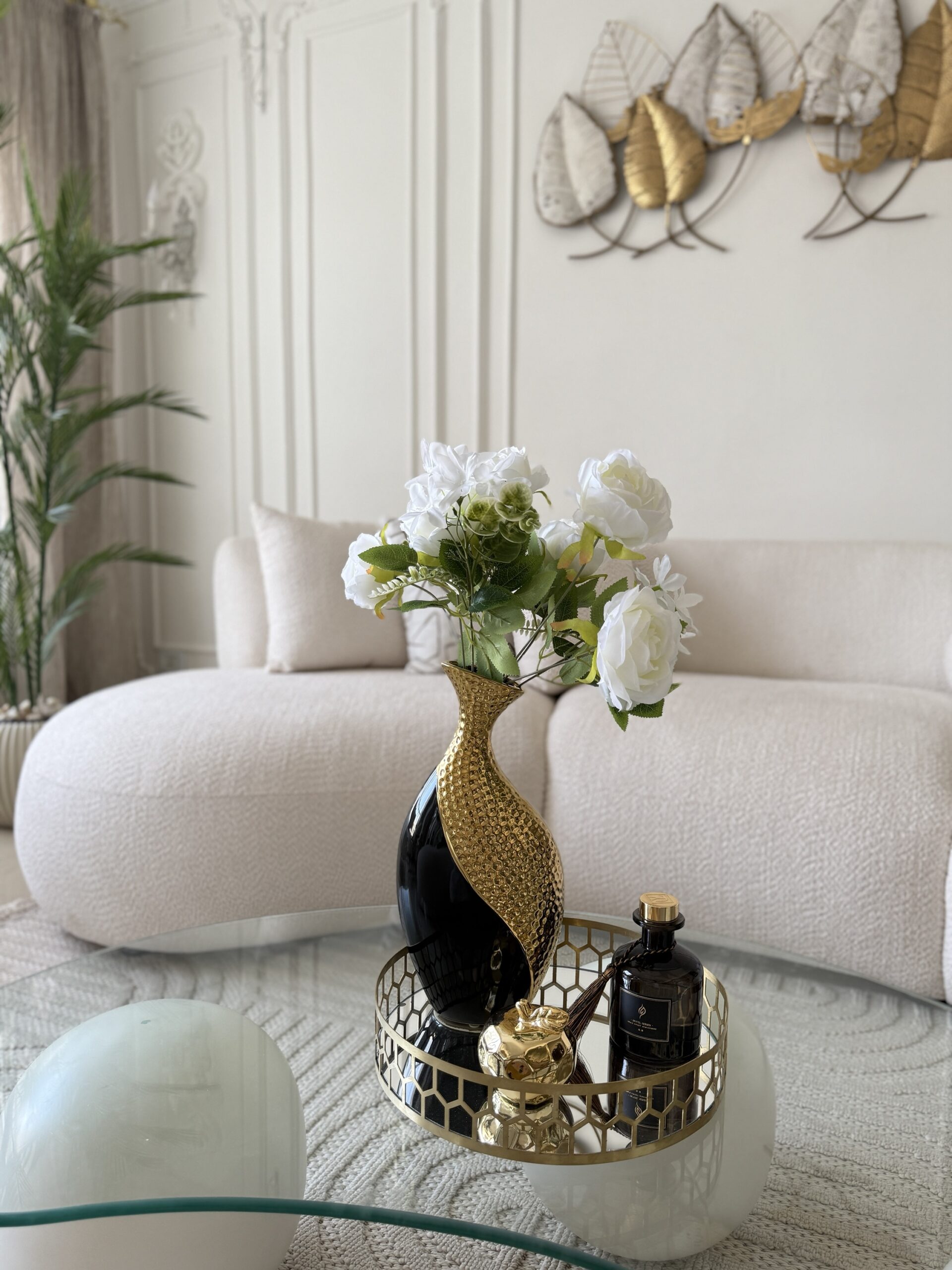 Black vase